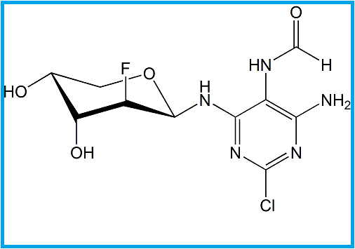 CLOFARABINE BETA-PYRANOSYL FORMAMIDE IMPURITY